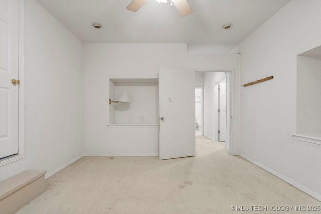 20001 E 46th St, Broken Arrow, OK 74014 - unfurnished room with carpet floors, a ceiling fan, and baseboards