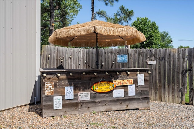 1608 Blue Stem Rd, Fort Gibson, OK 74434 - exterior view of pet washing station
