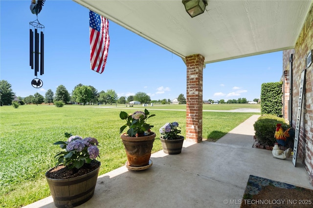 1608 Blue Stem Rd, Fort Gibson, OK 74434 - view of patio / terrace