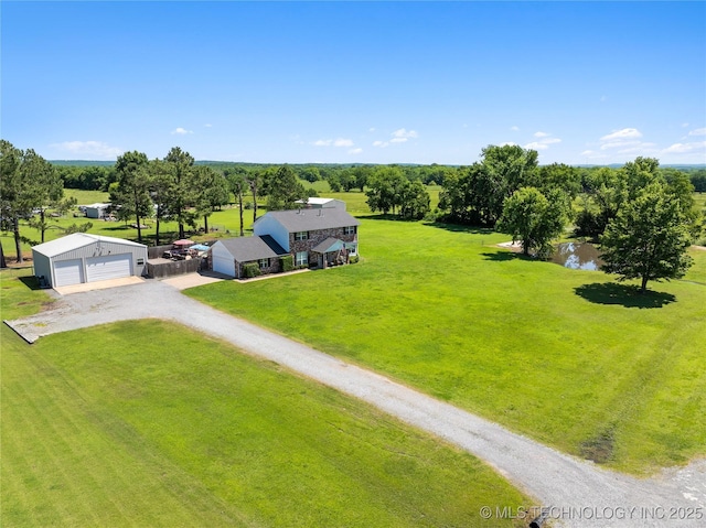 1608 Blue Stem Rd, Fort Gibson, OK 74434 - aerial view