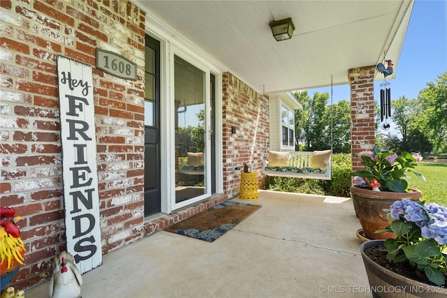1608 Blue Stem Rd, Fort Gibson, OK 74434 - view of porch