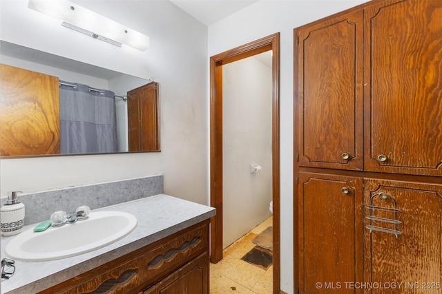 709 N Maple, Konawa, OK 74849 - bathroom with vanity and toilet