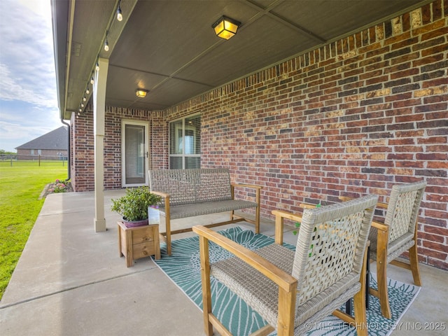 5909 E 139th St, Collinsville, OK 74021 - view of patio / terrace