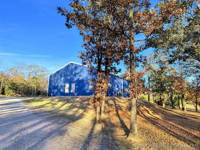 20965 W 921st Rd, Cookson, OK 74427 - view of property exterior with an outbuilding