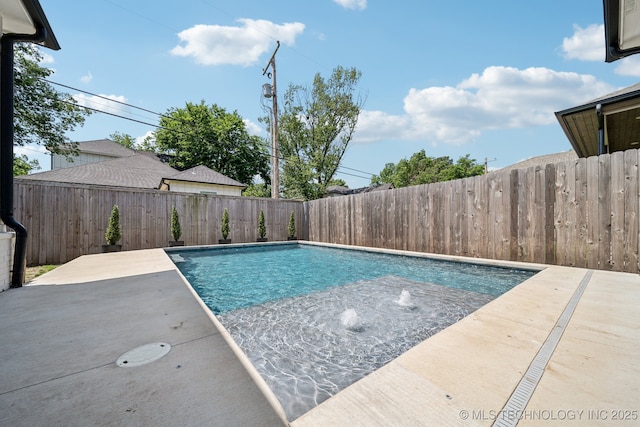 1038 E 38th Pl, Tulsa, OK 74105 - view of pool featuring a fenced backyard and a patio