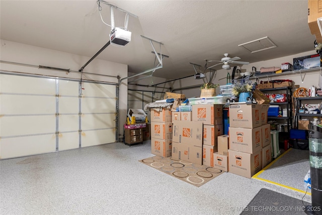 7724 S 83rd E Ave, Tulsa, OK 74133 - garage with a garage door opener