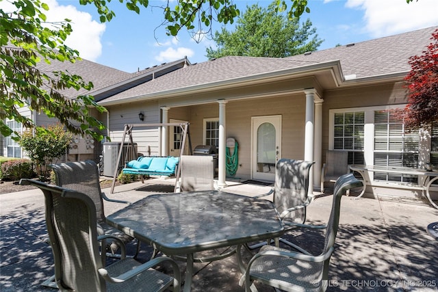 7724 S 83rd E Ave, Tulsa, OK 74133 - view of patio with outdoor dining space