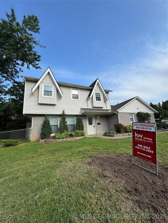 5339 S 32nd W Ave, Tulsa, OK 74107 - traditional-style house with brick siding