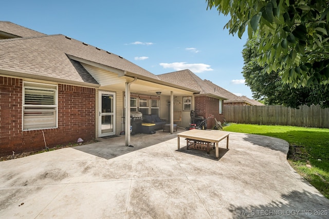 11210 N 131st E Pl, Owasso, OK 74055 - view of patio / terrace