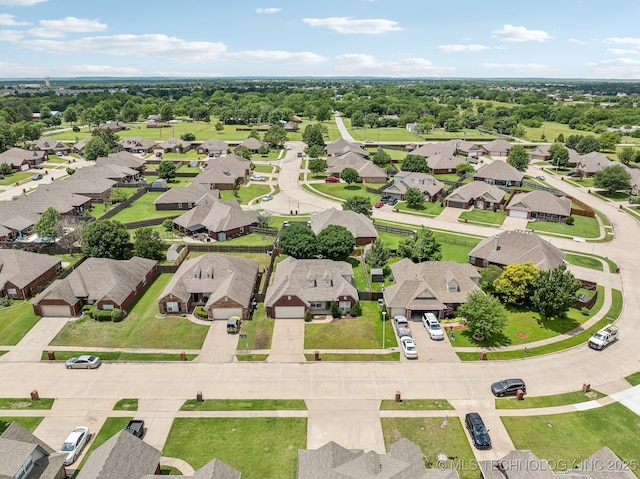 11210 N 131st E Pl, Owasso, OK 74055 - aerial perspective of suburban area