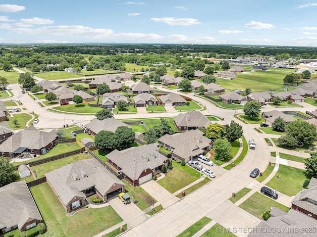 11210 N 131st E Pl, Owasso, OK 74055 - aerial perspective of suburban area