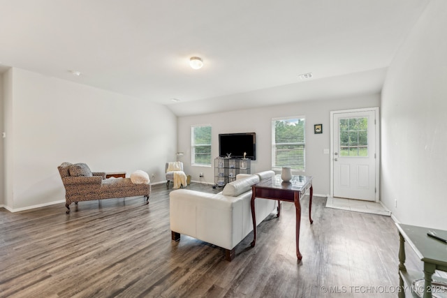 1309 W Missouri Ave, Claremore, OK 74019 - living area with wood finished floors and baseboards