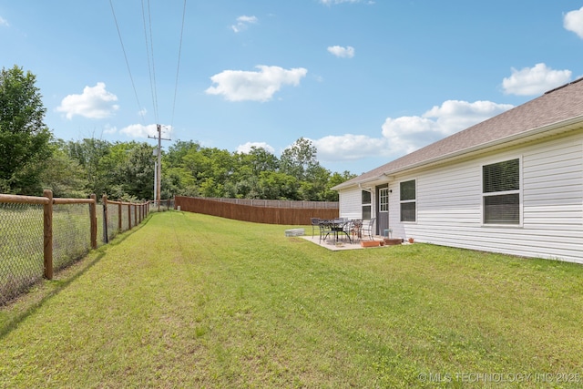 1309 W Missouri Ave, Claremore, OK 74019 - view of yard featuring a patio area