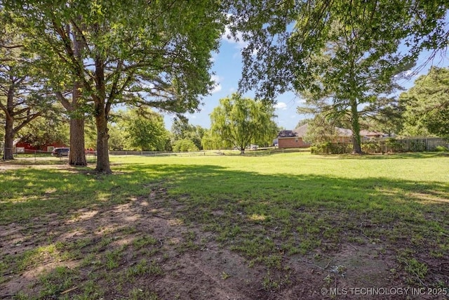 211 Meadowlark, Durant, OK 74701 - view of yard