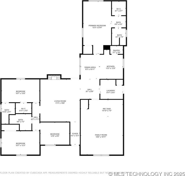 211 Meadowlark, Durant, OK 74701 - home floor plan