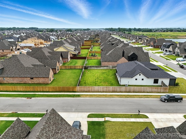 5807 E 128th St S, Bixby, OK 74008 - aerial perspective of suburban area