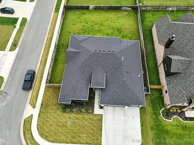 5807 E 128th St S, Bixby, OK 74008 - view from above of property