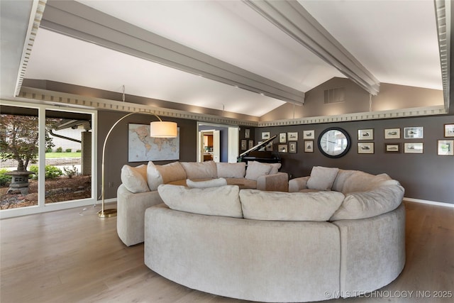 6232 S Jamestown Ave, Tulsa, OK 74136 - living area featuring wood finished floors and baseboards