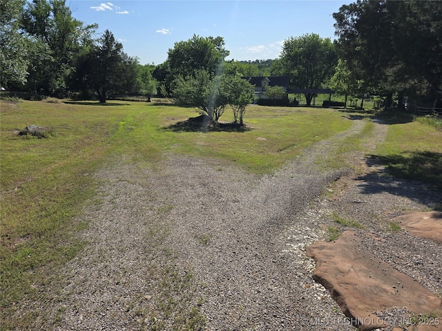 5581 36700th Rd, Terlton, OK 74081 - view of dirt / gravel driveway