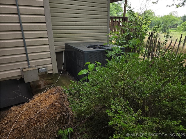 5581 36700th Rd, Terlton, OK 74081 - exterior view of central air condition unit