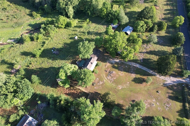 5581 36700th Rd, Terlton, OK 74081 - aerial view of property and surrounding area
