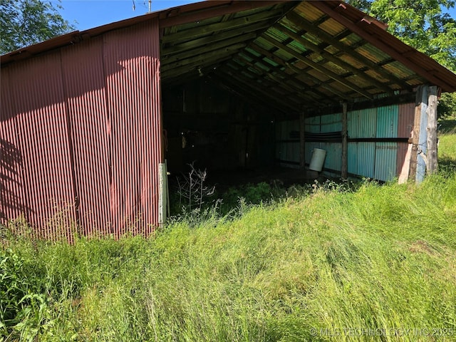5581 36700th Rd, Terlton, OK 74081 - view of pole building with a detached carport