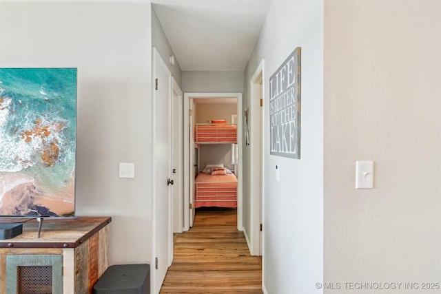 55890 E 315th Rd, Jay, OK 74346 - corridor featuring light wood finished floors and baseboards