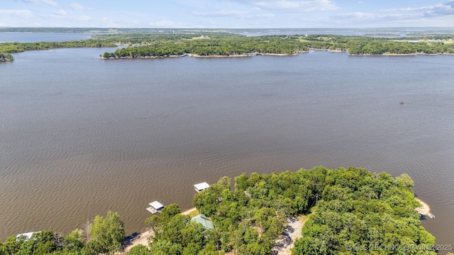 55890 E 315th Rd, Jay, OK 74346 - drone / aerial view of a nearby body of water