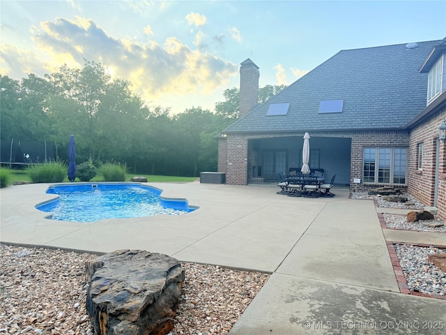 4224 S 69th W Ave, Tulsa, OK 74107 - swimming pool with a patio area