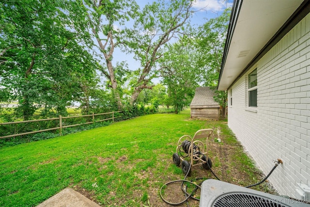 602 S Sunset Dr, Claremore, OK 74017 - view of yard featuring ac unit