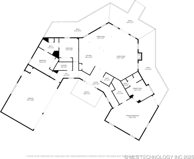 33268 Cardinal Dr, Afton, OK 74331 - room layout