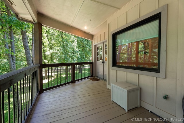 33268 Cardinal Dr, Afton, OK 74331 - view of wooden deck