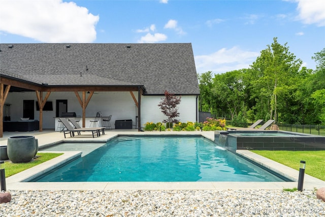 7408 E College St, Broken Arrow, OK 74014 - outdoor pool with a patio area