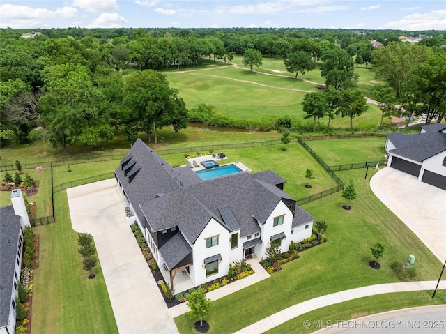7408 E College St, Broken Arrow, OK 74014 - aerial view of a golf course