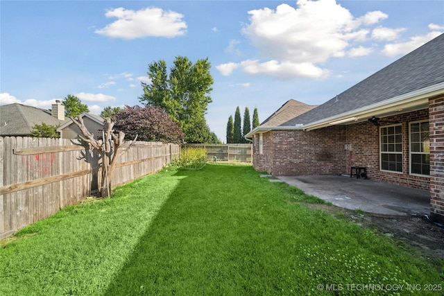 12523 S Cedar Pl, Jenks, OK 74037 - view of yard with a patio area