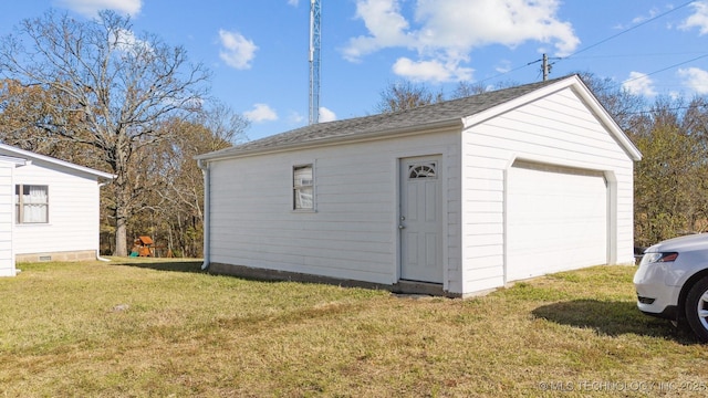 16881 S 4220th Rd, Claremore, OK 74017 - view of detached garage