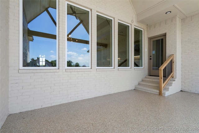 2338 E 134th St S, Bixby, OK 74008 - view of patio with entry steps