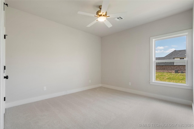 2338 E 134th St S, Bixby, OK 74008 - empty room featuring light colored carpet and ceiling fan