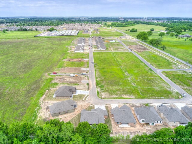 13155 S 105th E Ave, Bixby, OK 74008 - aerial view