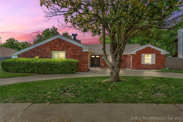 7532 E 55th Pl, Tulsa, OK 74145 - view of front of house featuring brick siding
