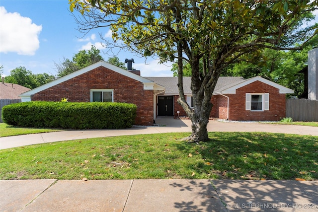 7532 E 55th Pl, Tulsa, OK 74145 - ranch-style house with brick siding