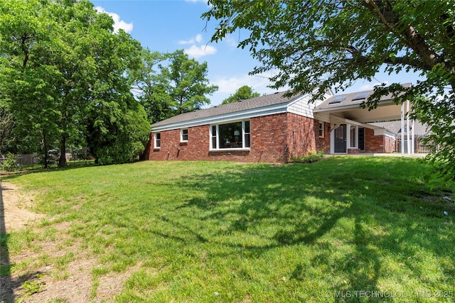 7532 E 55th Pl, Tulsa, OK 74145 - view of side of home featuring brick siding