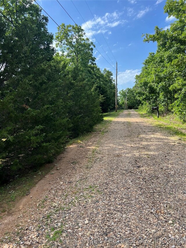 95398 S 4556, Vian, OK 74962 - view of dirt / gravel road