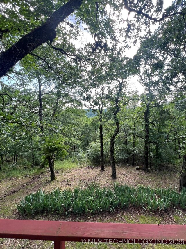 95398 S 4556, Vian, OK 74962 - view of wooded area