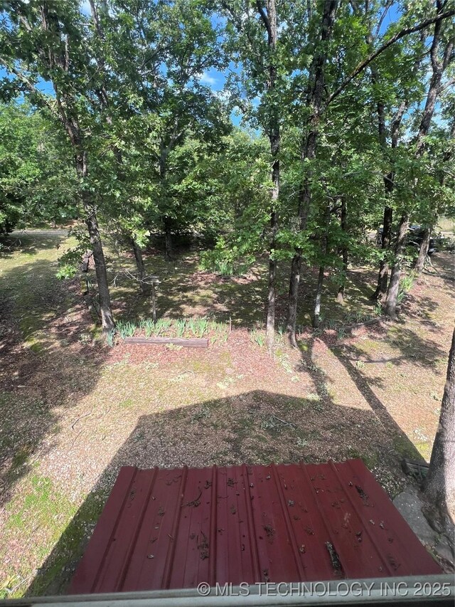 95398 S 4556, Vian, OK 74962 - view of yard
