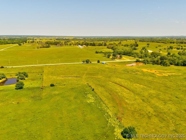 7008 S Hwy 28, Chelsea, OK 74016 - aerial view of sparsely populated area