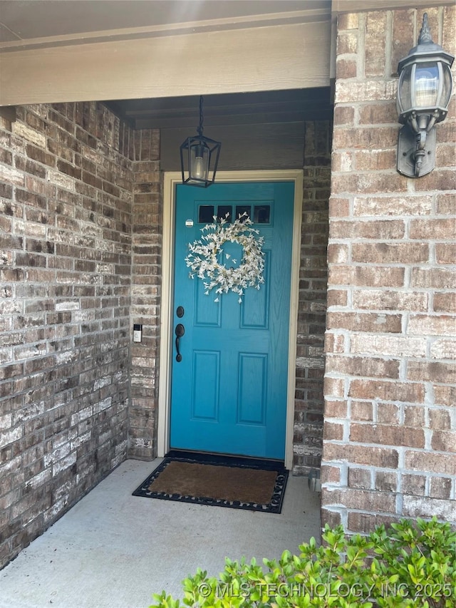 2613 W Van Buren Ct, Broken Arrow, OK 74011 - view of exterior entry with brick siding