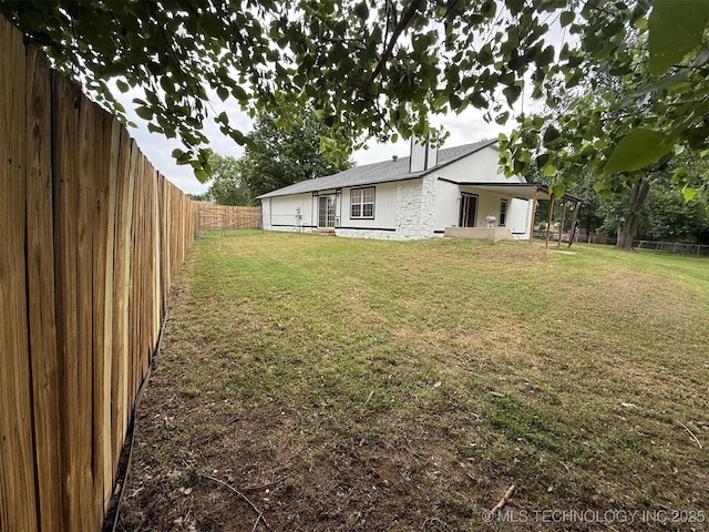2800 E Seattle St, Broken Arrow, OK 74014 - view of yard