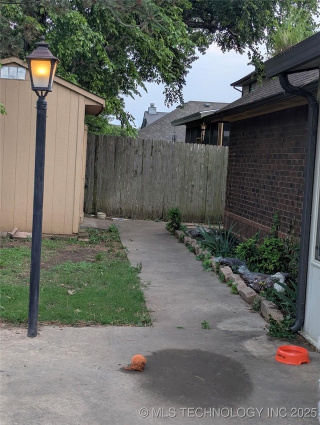 11309 S 107th E Ave, Bixby, OK 74008 - view of yard with a patio
