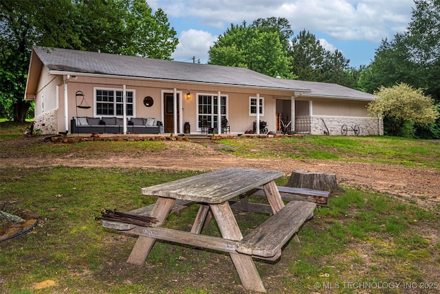 1319 SE 3rd St, Antlers, OK 74523 - view of ranch-style home